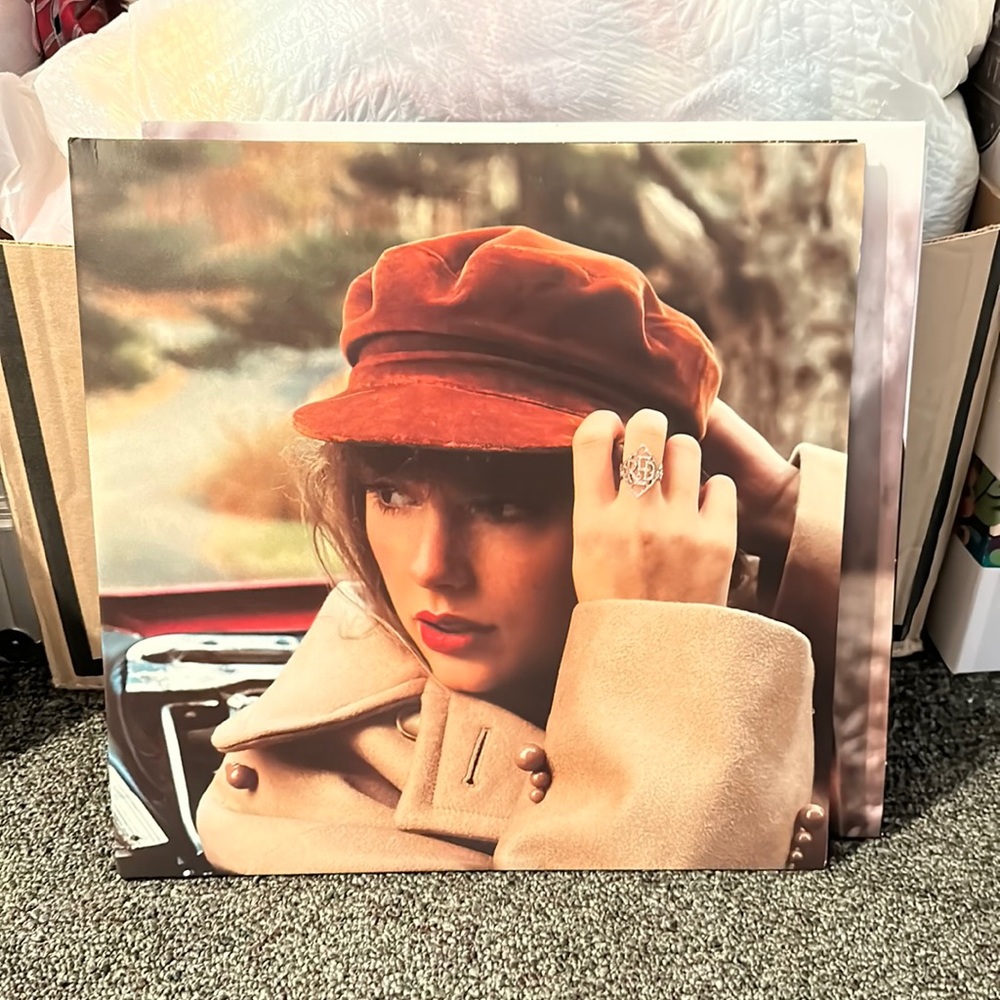 Red TV Vinyl
